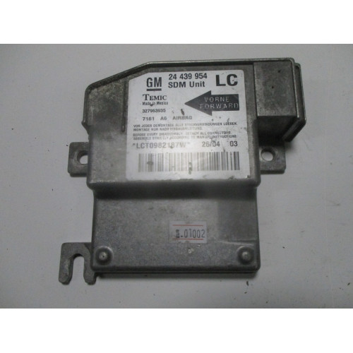 Opel Corsa C Airbag Beyni 24439954 327963935 LC