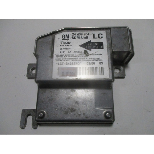 Opel Corsa C Airbag Beyni 24439954 327963935 LC