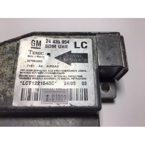 Opel Corsa C Airbag Beyni 24439954 327963935 LC