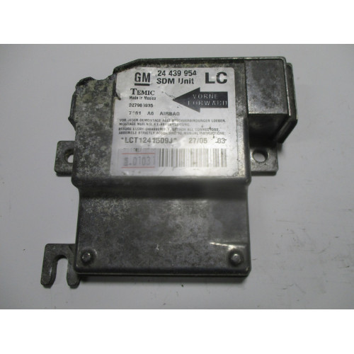 Opel Corsa C Airbag Beyni 24439954 327963935 LC