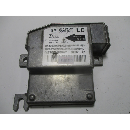 Opel Corsa C Airbag Beyni 24439954 327963935 LC