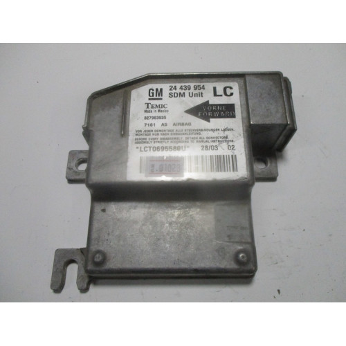 Opel Corsa C Airbag Beyni 24439954 327963935 LC