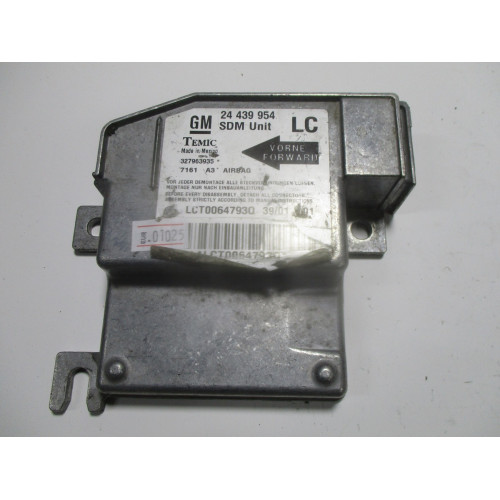 Opel Corsa C Airbag Beyni 24439954 327963935 LC