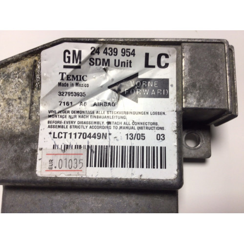 Opel Corsa D Airbag Beyni 327963935 LCT1170449N