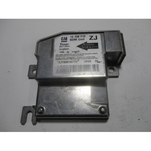 Opel Meriva Airbag Beyni 13158712 327963935 ZJ 