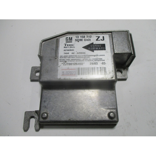 Opel Meriva Airbag Beyni 13158712 327963935 ZJ 