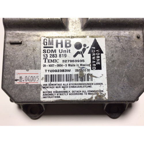 Opel Corsa D Airbag Beyni 13283819 327963935 HB