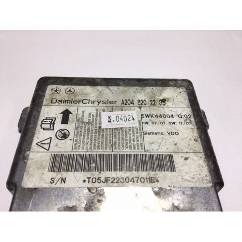 Mercedes W204 Airbag Beyni A2048202285 5WK44004