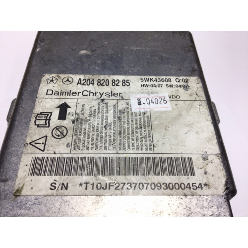 Mercedes C-Class W204 Airbag A2048208285 5WK43608
