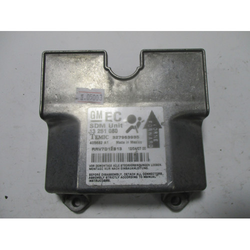 Opel Astra H Airbag Beyni  13251080 327963935 EC
