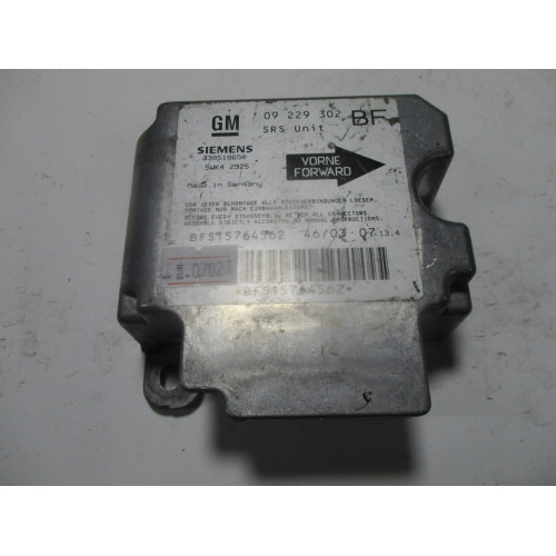 Opel Astra G Airbag Beyni 09229302 5WK42925 BF