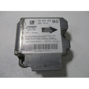 Opel Zafira A Airbag Beyni 09229303 5WK42926 BG