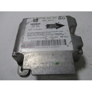 Opel Zafira A Airbag Beyni 09229303 5WK42926 BG