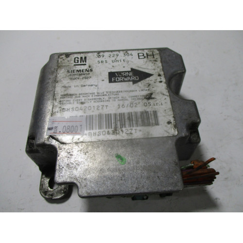 Opel Astra G Airbag Beyni 09229304 5WK42927 BH