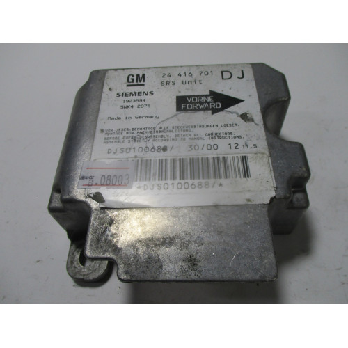Opel Vectra B Airbag Beyni 24416701 5WK42975 DJ 