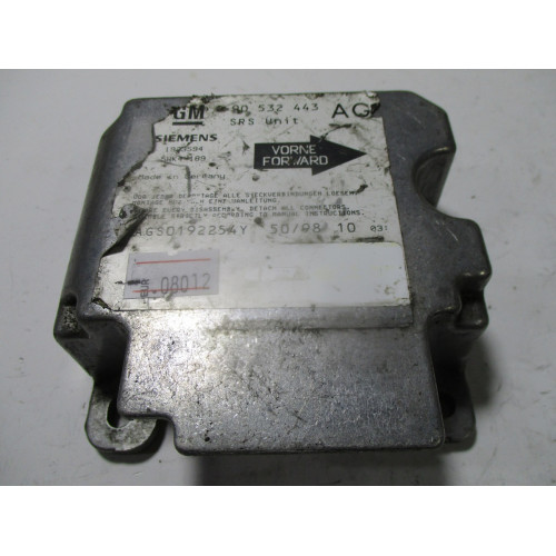 Opel Corsa B Airbag Beyni 90532443 5WK4189 AG