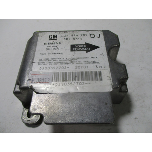 Opel Vectra B Airbag Beyni 24416701 5WK42975 DJ 