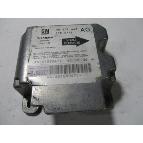 Opel Corsa B Airbag Beyni 90532443 5WK4189 AG