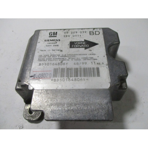 Opel Vectra B Airbag Beyni 09229039 5WK42922 BD