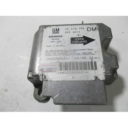 Opel Zafira Airbag Beyni 24416704 5WK42978 DM