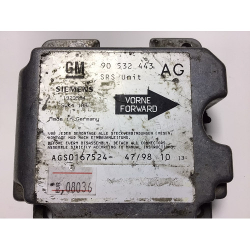 Opel Corsa B Airbag Beyni 90532443 5WK4189 AG