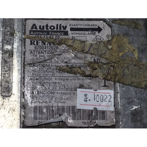 Renault Laguna Megane Airbag Beyni 8200412026 607139300