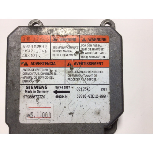 Opel Agila Airbag Beyni 38910-83E12-000 5WK42897 