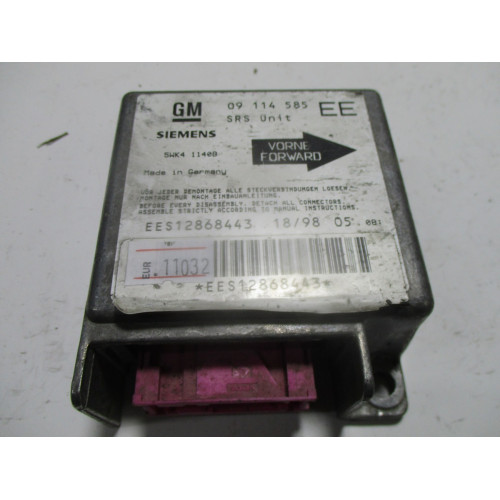Opel Corsa B Airbag Beyni 09114585 5WK41140B EE