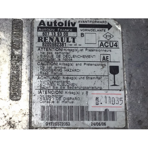 Renault Megane 2 Airbag Beyni 8200682381 607139300