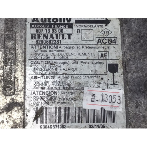 Renault Megane 2 Airbag Beyni 8200682381 607139300