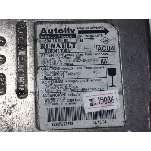 Renault Megane 2 Airbag Beyni 8200411004 604289600