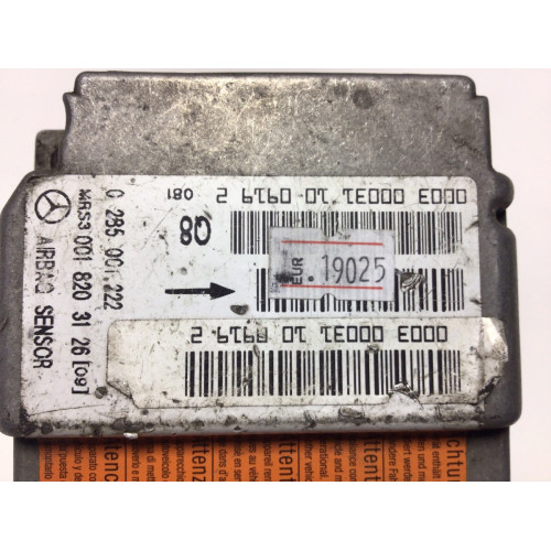 Audi A3 S3 8P Airbag Beyni 8D0959655E 0285001222 