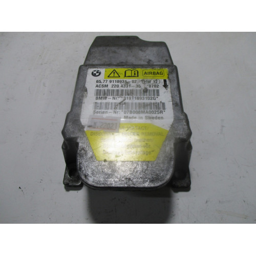 BMW E60 E61 5 Serisi Airbag Beyni 65.77-9118931-02