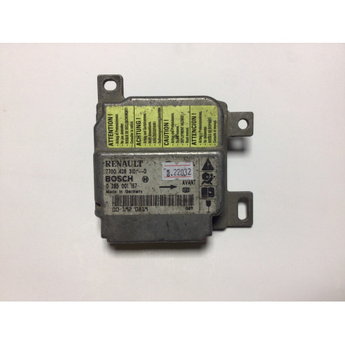 Renault Clio 2 Airbag Beyni 0285001157 8200375761 