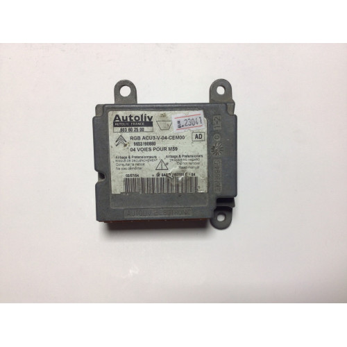 Peugeot Partner Citroen Airbag Beyni 603602500 9653190880