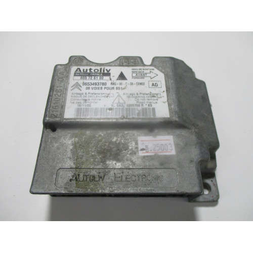 Citroen C4 Airbag Beyni 9653493780 603726100