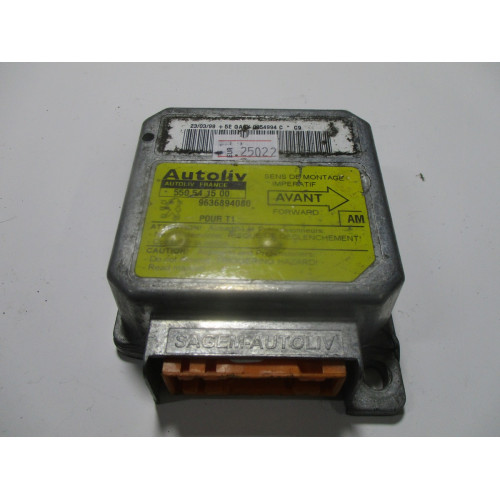 Peugeot 206 Airbag Beyni 9636894080 550541500