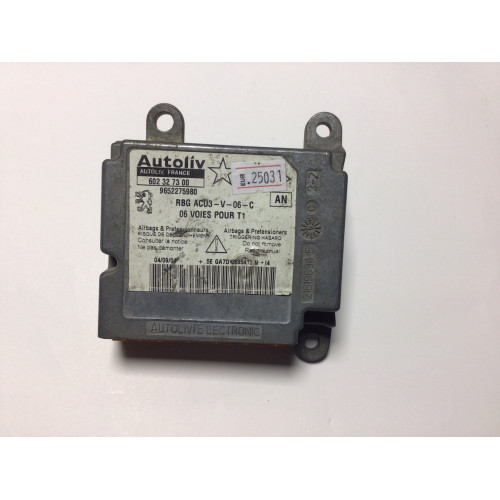 Peugeot 206 Airbag Beyni 602327300 9652275980