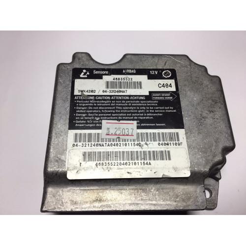  Fiat Stilo Airbag Beyni 5WK43162 46835522 C404