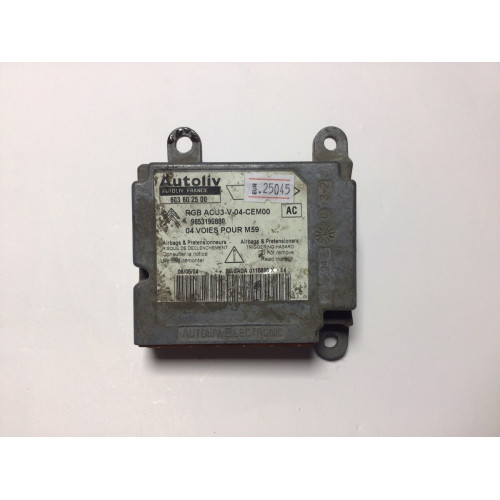 Peugeot Partner Citroen Berlingo Airbag Beyni 603602500 9653190880