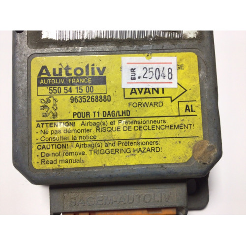 Peugeot 206 Airbag Beyni 9635268880 550541500