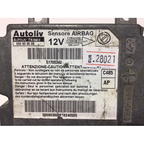 Fiat Doblo Airbag Beyni 51705342 550903500