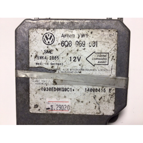 Volkswagen Polo Airbag beyni 6Q0909601 5WK42865 İNDEX2
