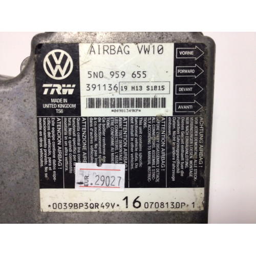 Volkswagen Touareg Airbag Beyni 5N0959655