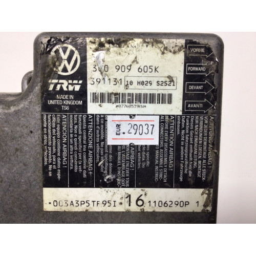 Volkswagen  B6 Airbag Beyni 3C0909605K