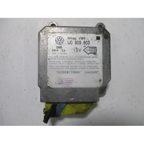 Volkswagen Golf Airbag Beyni 1J0909603 5WK4163 NOİNDEX
