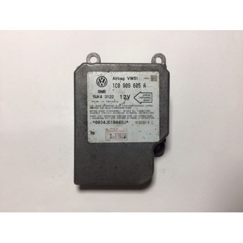 Volkswagen Golf Airbag Beyni 1C0909605A 5WK43122 İNDEX6