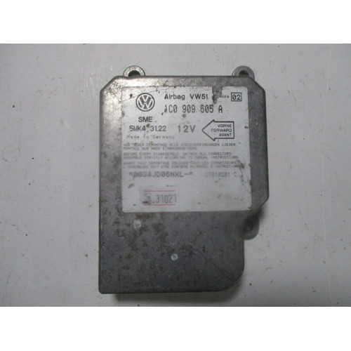 Volkswagen Golf Airbag Beyni 1C0909605A 5WK43122 İNDEX2