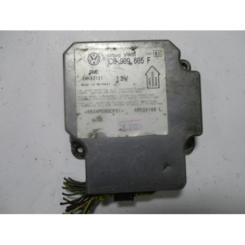 Volkswagen Golf Airbag Beyni 1C0909605F 5WK43131 İNDEX1