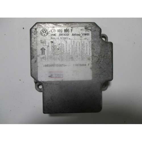 Volkswagen Golf Airbag Beyni 1C0909605F 5WK43131 İNDEX4